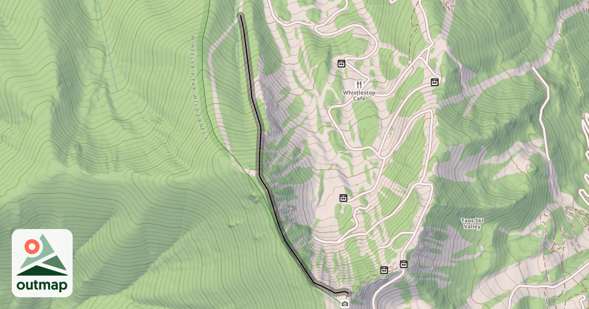 Map of West Basin Ridge