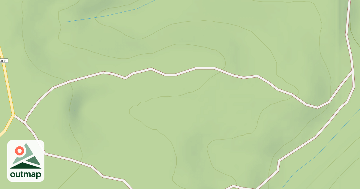 Map of CEDAR CUT 1