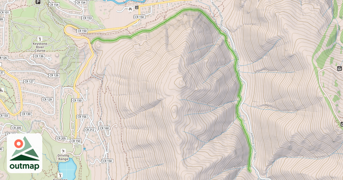 Map of Aqueduct Trail
