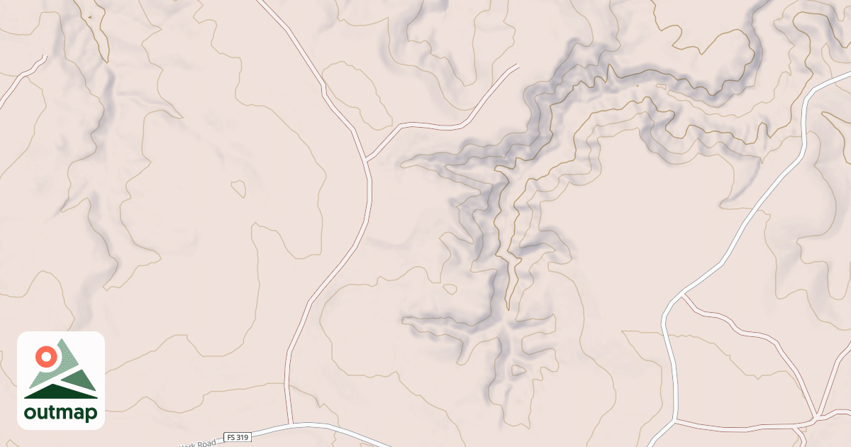Map of USFS National Forest System Roads {7CEE6337-A3F2-4542-85EA-357AEBA71F72}
