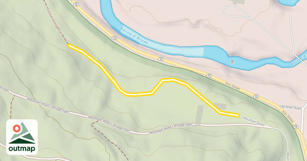 Map of Stewardship Trail