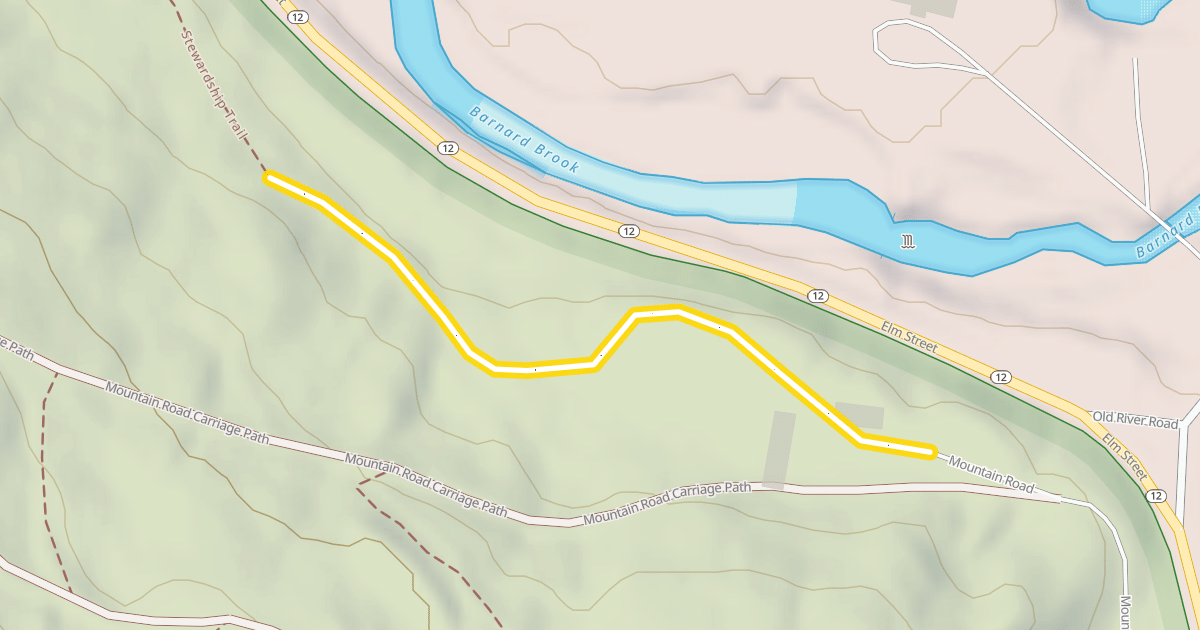 Map preview of Stewardship Trail