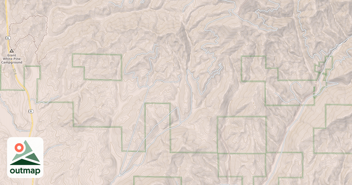 Map of EXCAVATION GULCH