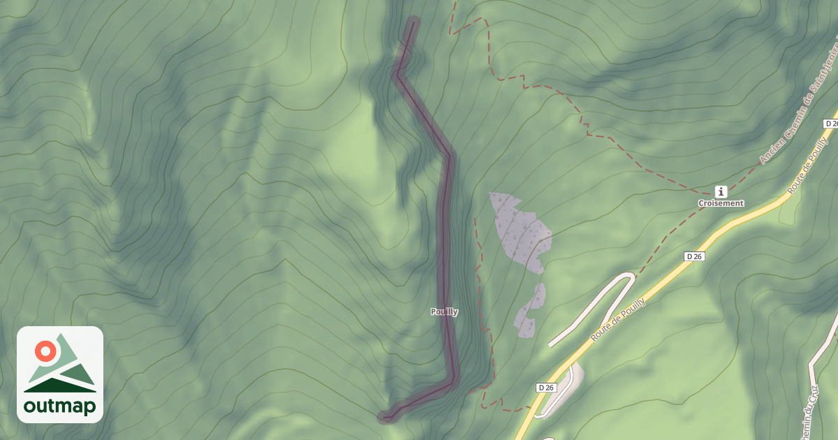Map of Pouilly