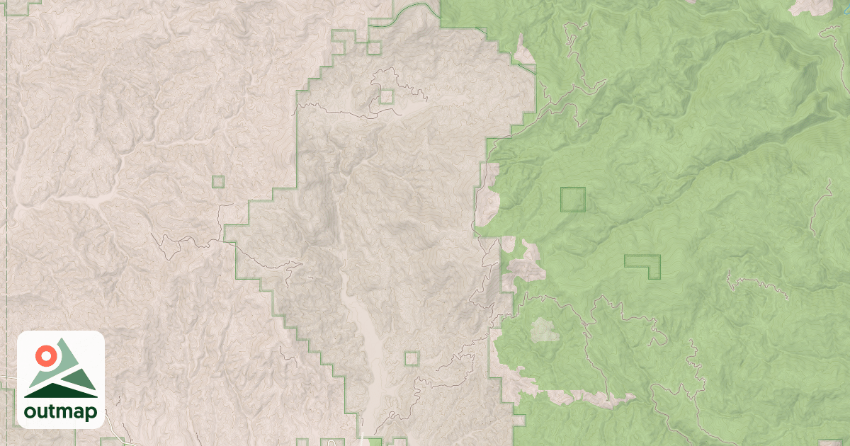 Map of ELK CREEK