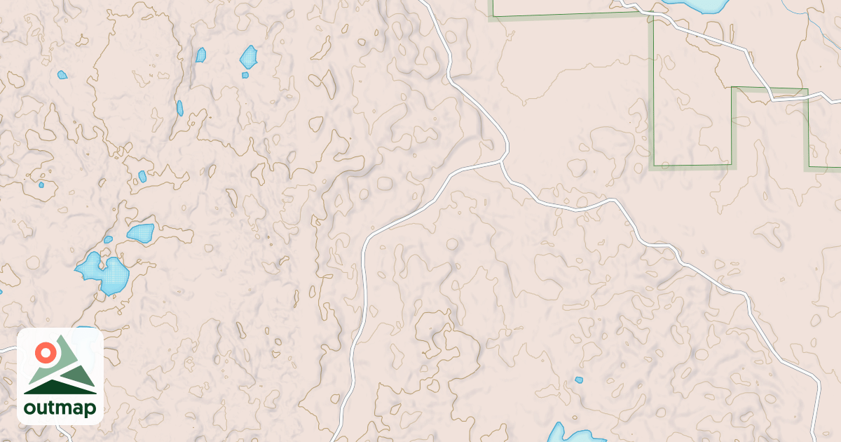 Map of Martineau Recreational Trails