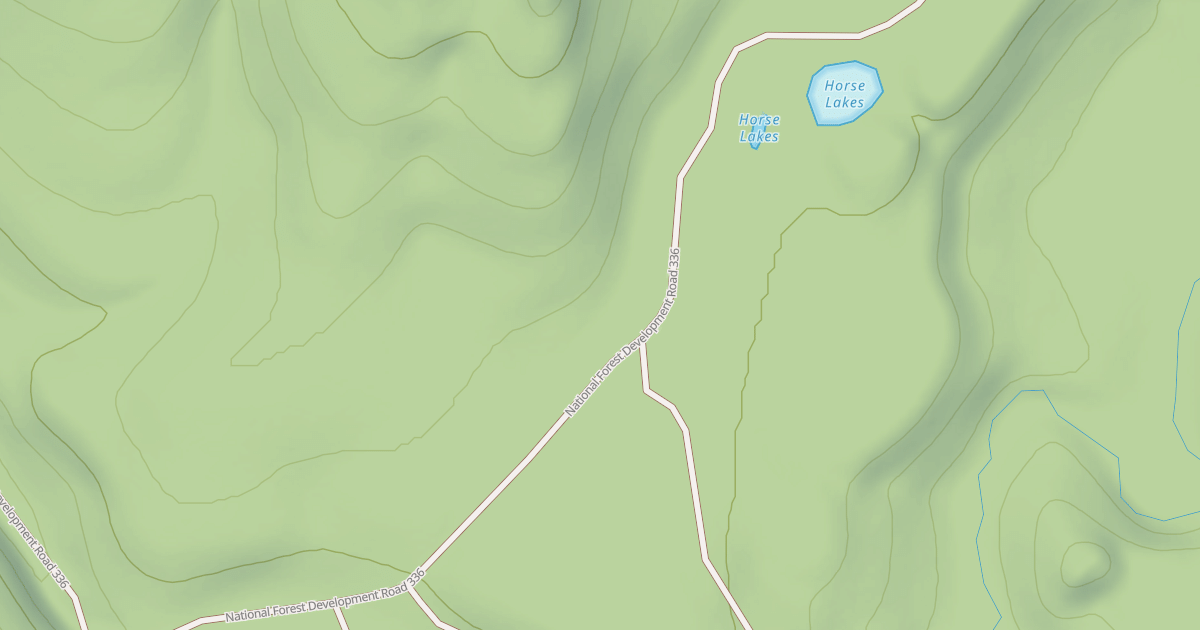 Map preview of East Pipe/big Creek  Snowmobl