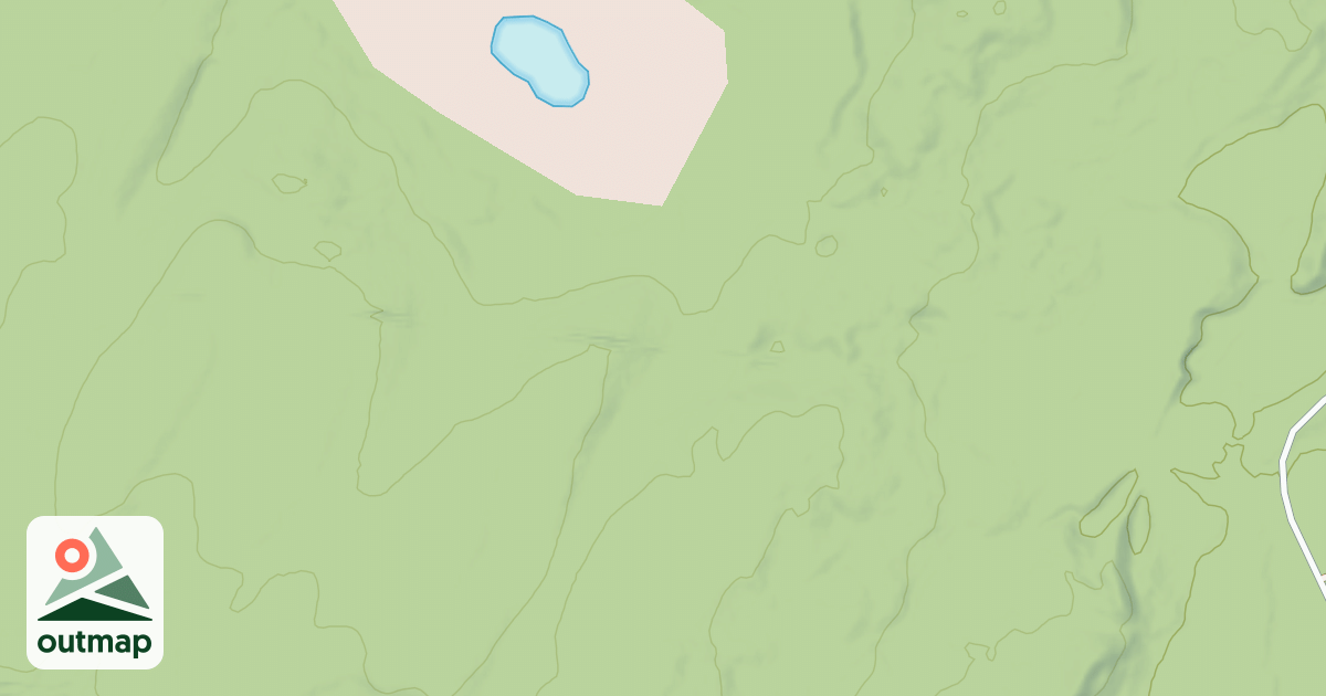 Map of BRULE CREEK SPUR ROAD