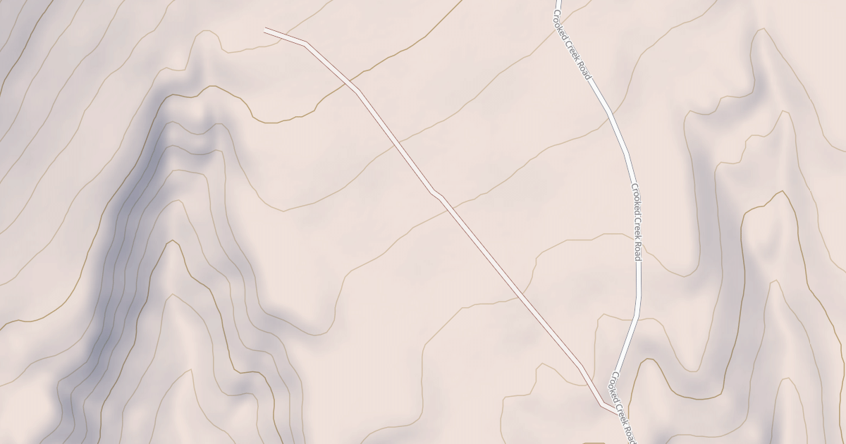 Map preview of Dandy Mine Road
