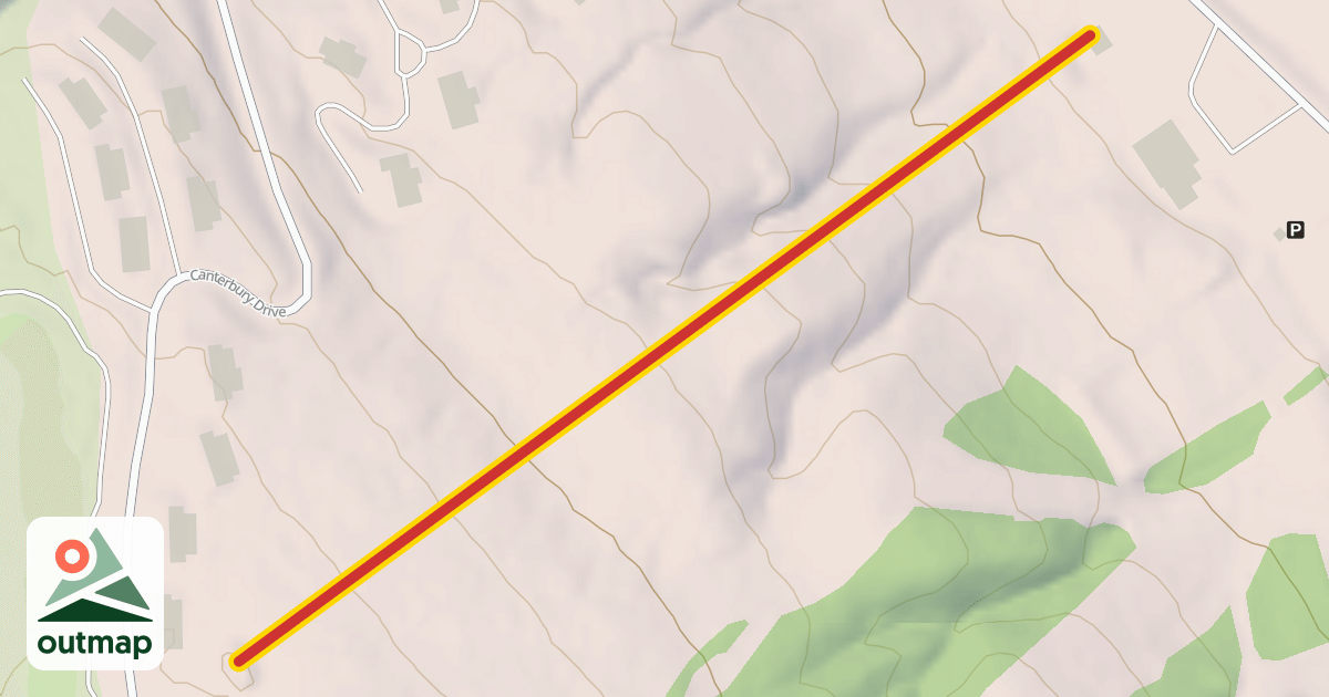 Map of Chairlift 1