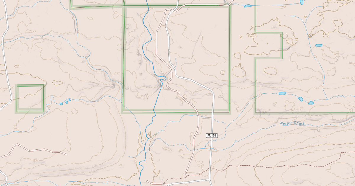 Map preview of EXPRESSWAY SNOWMOBILE ROUTE
