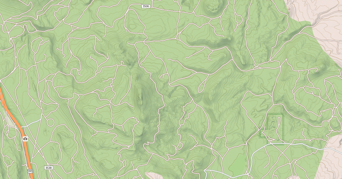 Map preview of ANTELOPE MOUNTAIN