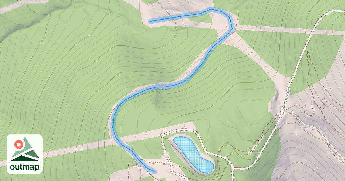 Map of Lacy Lane