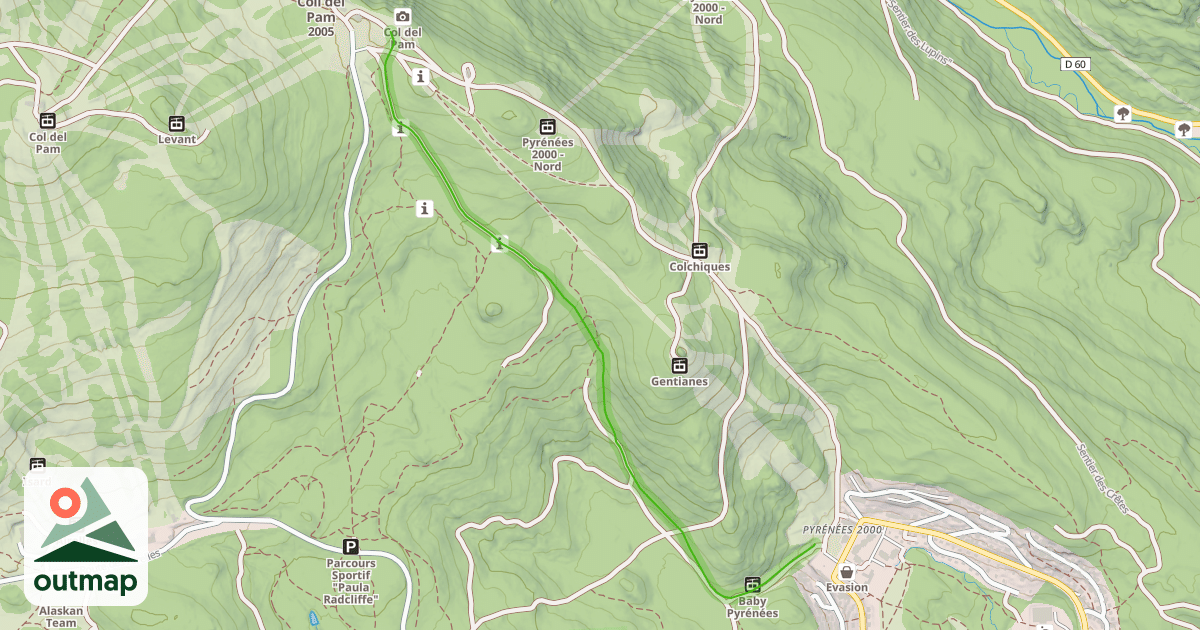 Map of Fornells