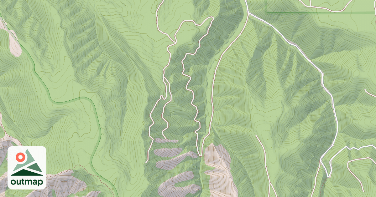Map of BIG CANYON RD