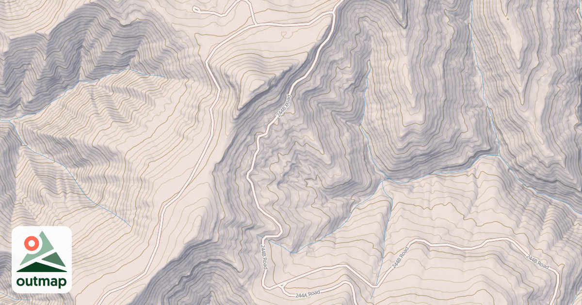 Map of BLM National GTLF Public Motorized Roads 9f8e9cb8-f9c2-4e47-8a17-b93c3d51440d