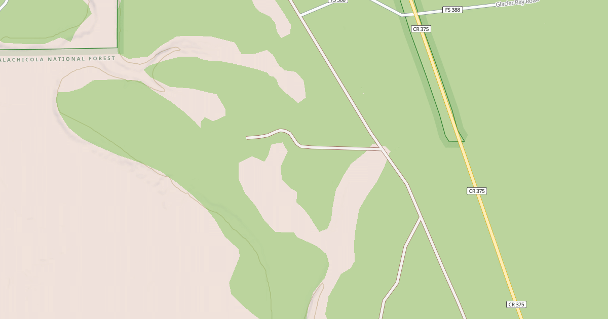 Map preview of USFS Motor Vehicle Use Map Roads {BCD3C2C9-2ED6-4B48-B77D-7741EE277D10}