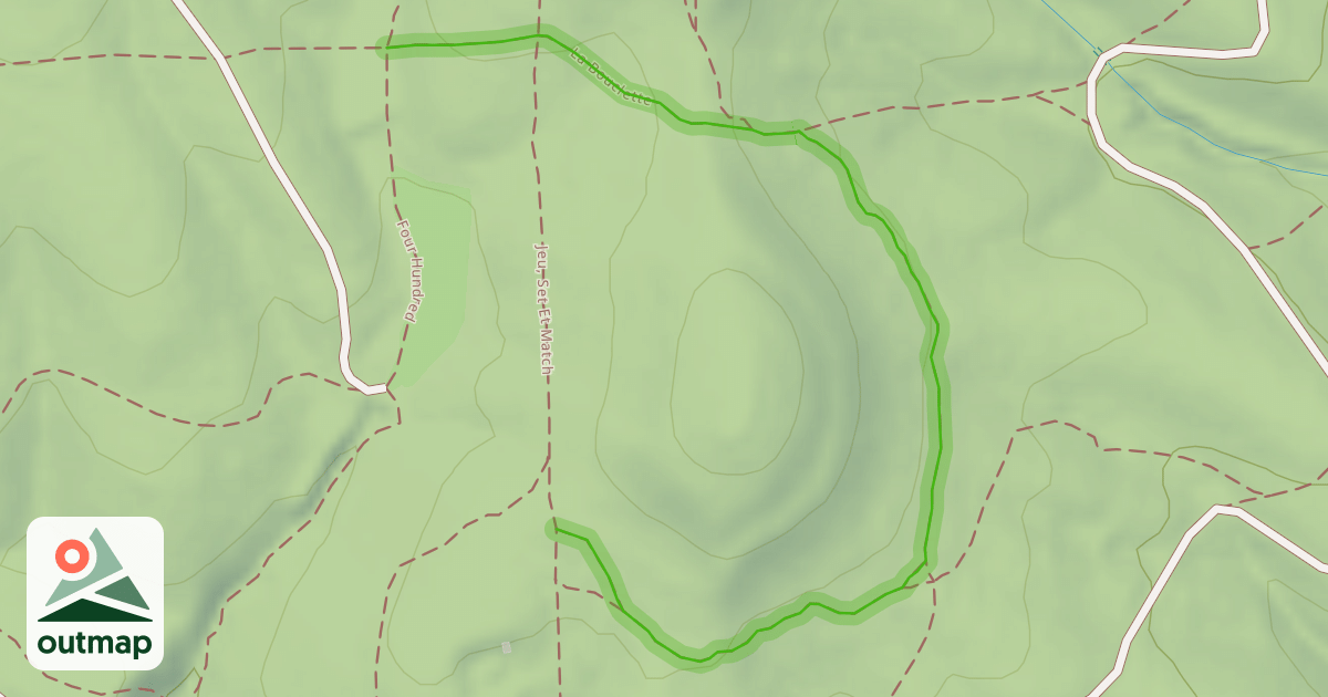 Map of La Bouclette