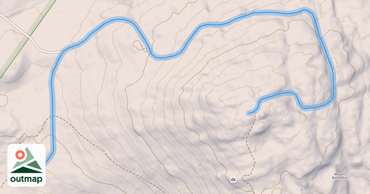 Map of Ghost Trail