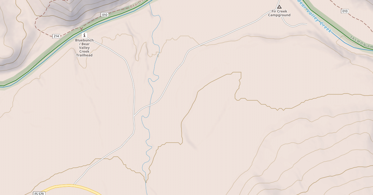 Map preview of FIR CREEK CAMPGROUND