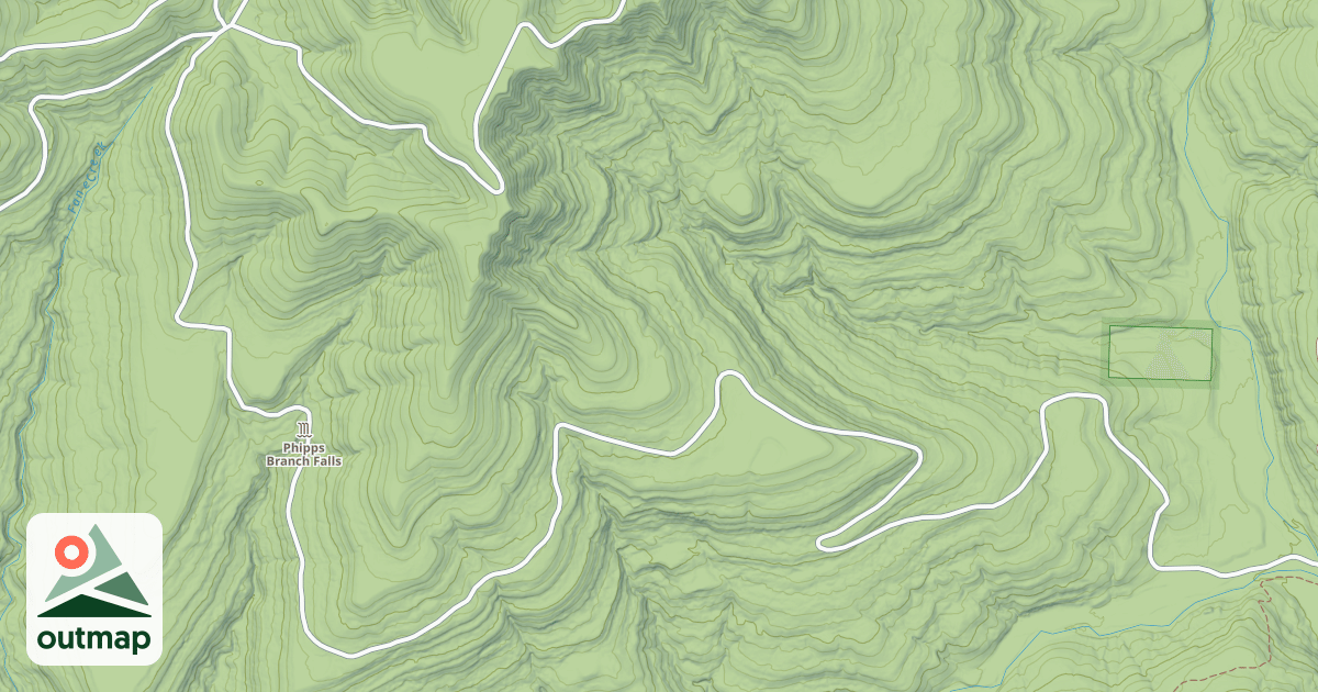 Map of FANES CREEK RD