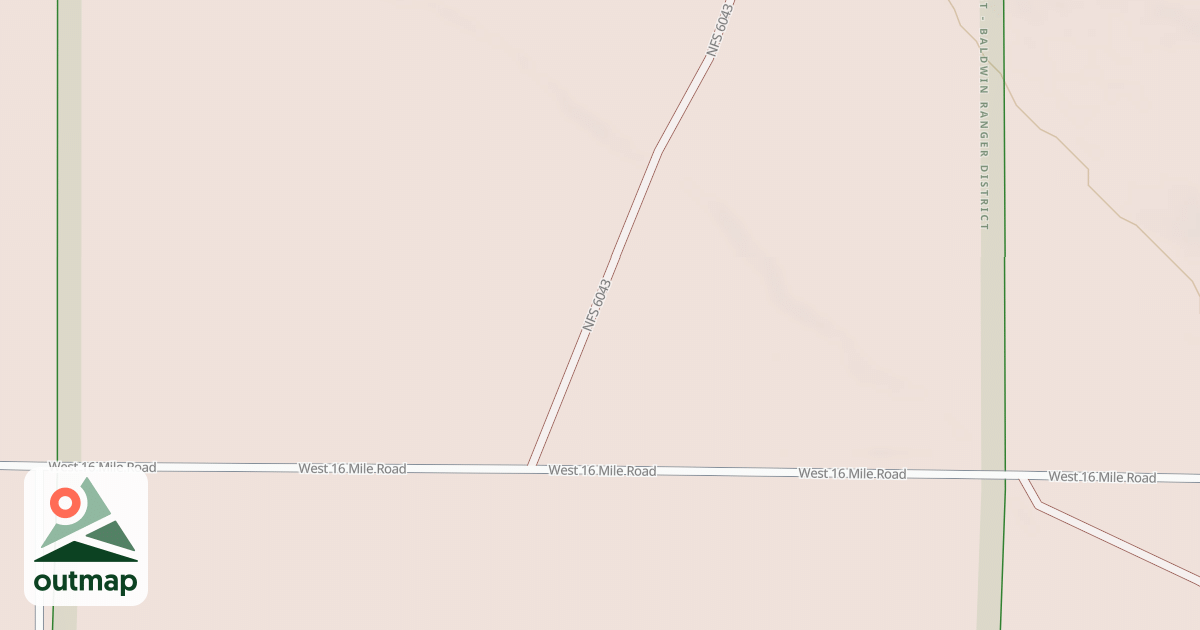 Map of 6043