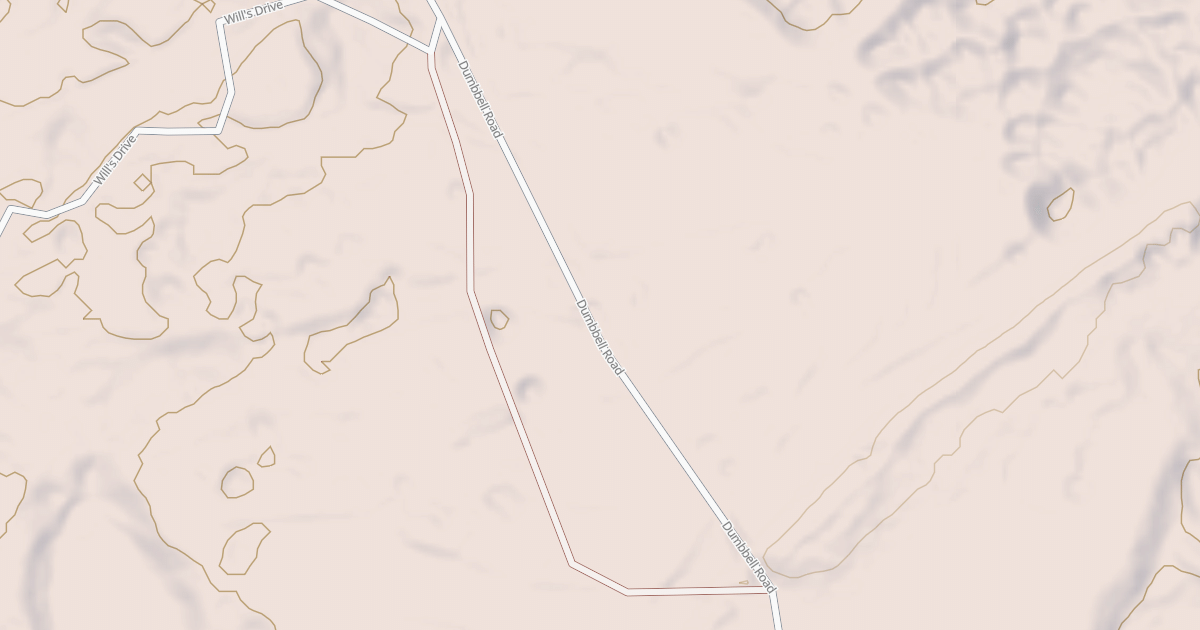 Map preview of DUMBBELL RIVER SPUR B