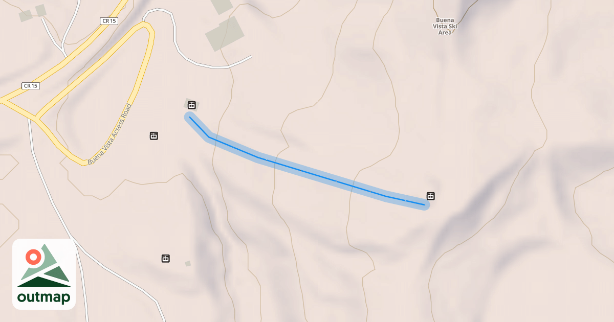 Map of Bear Track