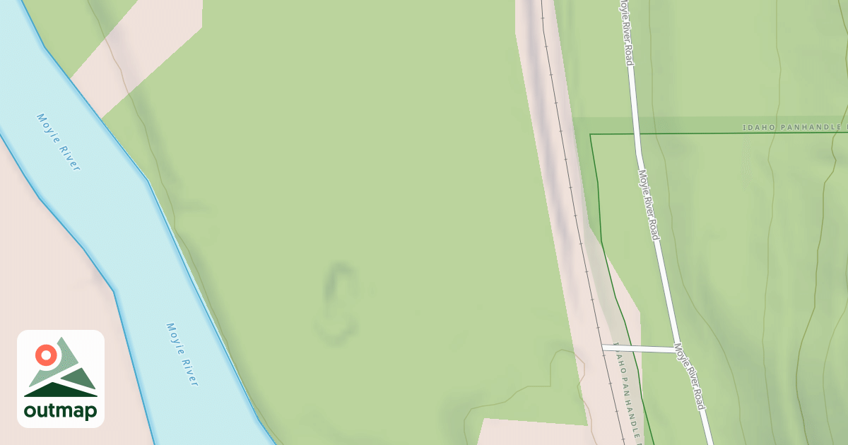 Map of MOYIE CROSSINGS