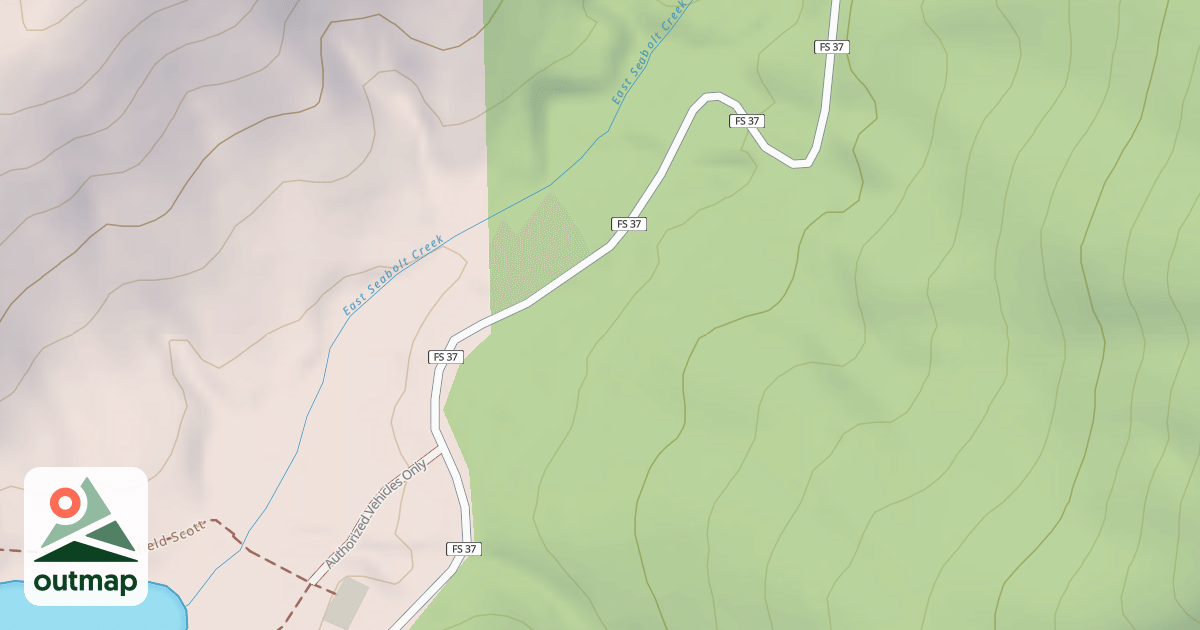 Map of LAKE WINFIELD SCOTT BR C