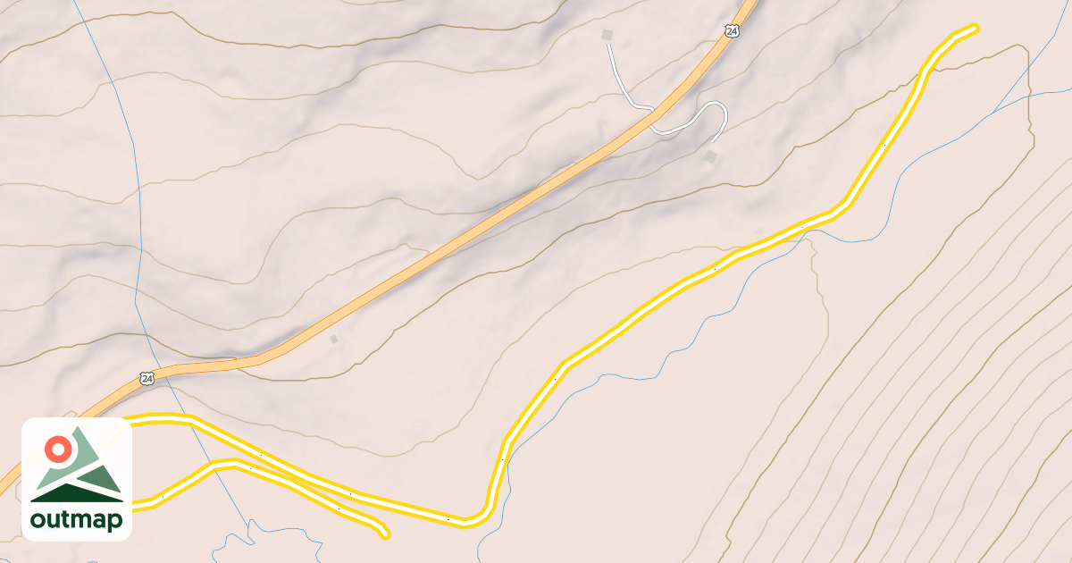 Map of Fish Flats