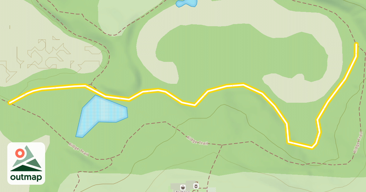 Map of Lost Pond Trail