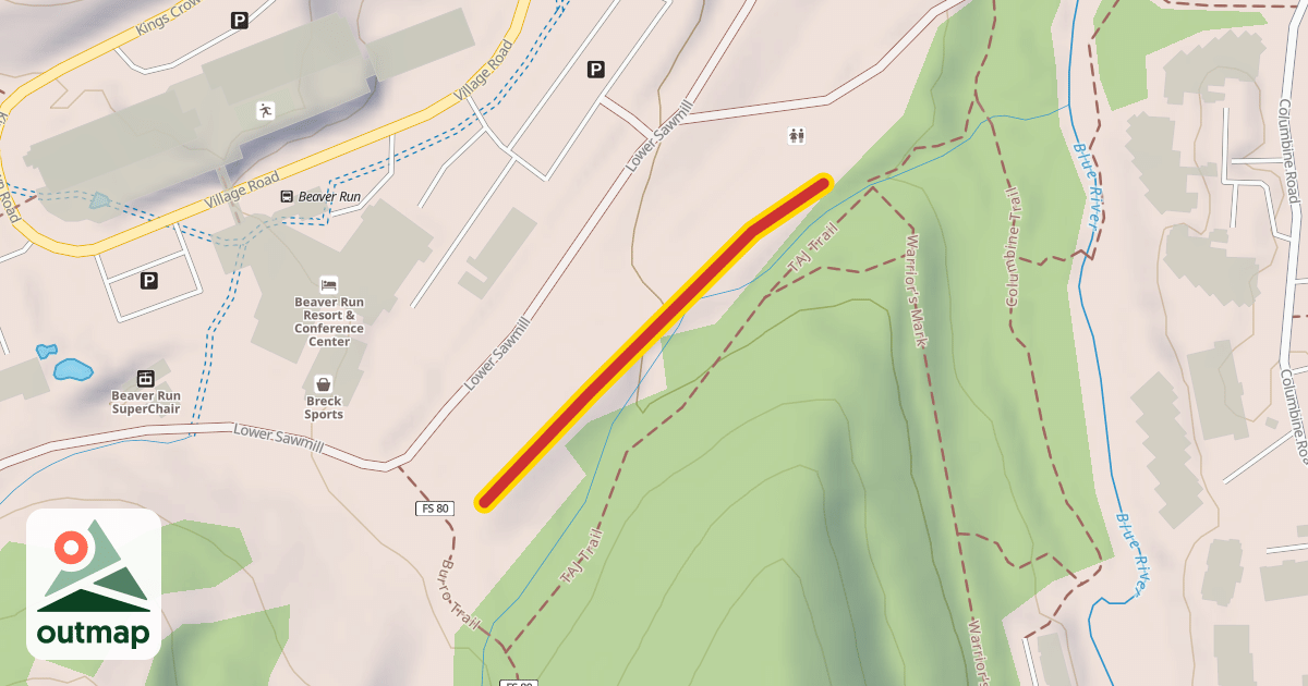 Map of Camelback Platter
