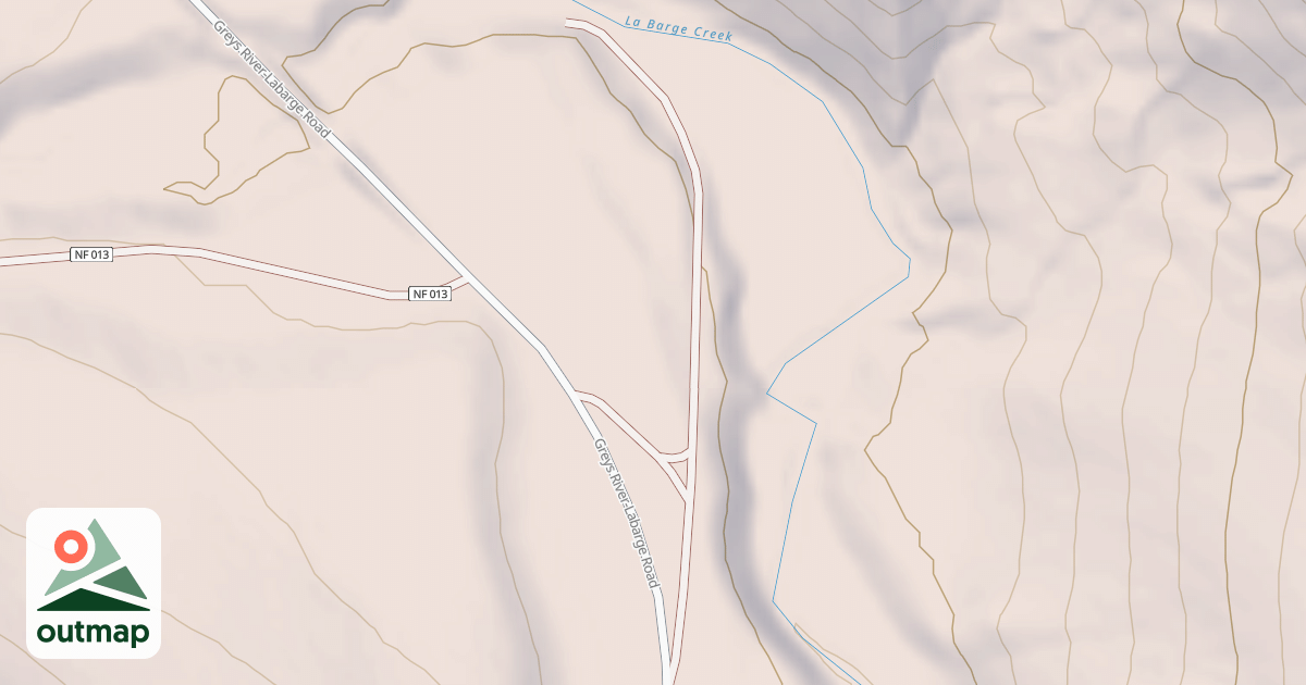 Map of PACKSADDLE DISP REC SITE