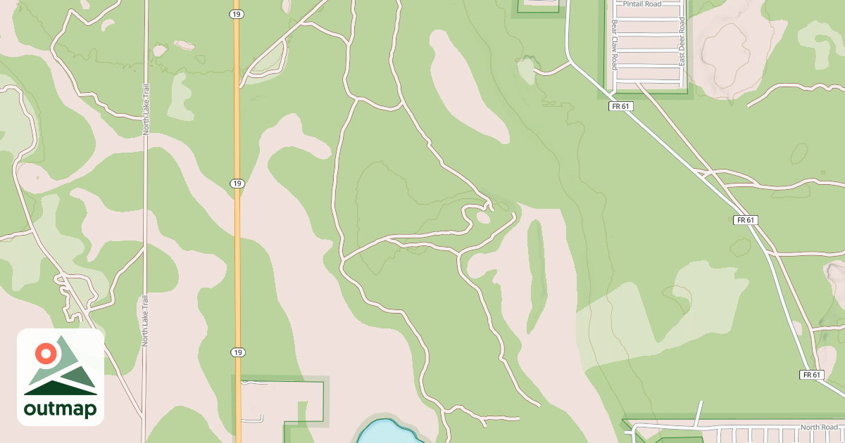 Map of USFS Motor Vehicle Use Map Roads {B29C74F4-81F0-4707-867E-CECAA3FD4E2E}