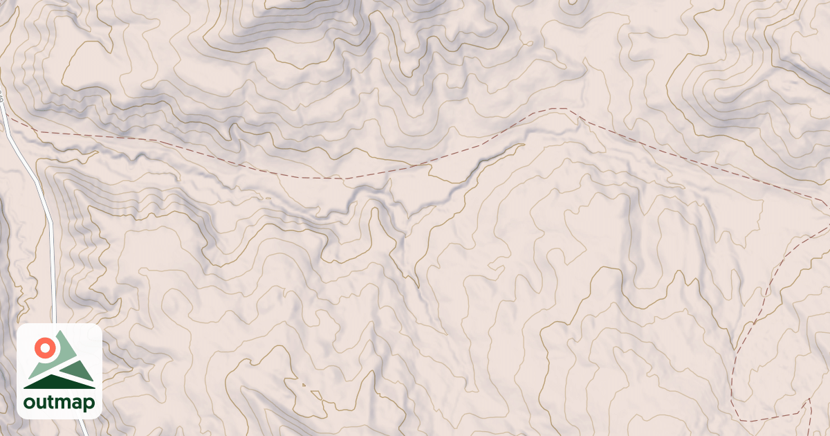 Map of USFS Motor Vehicle Use Map Trails 4675
