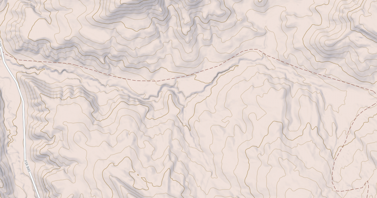 Map preview of USFS Motor Vehicle Use Map Trails 4675