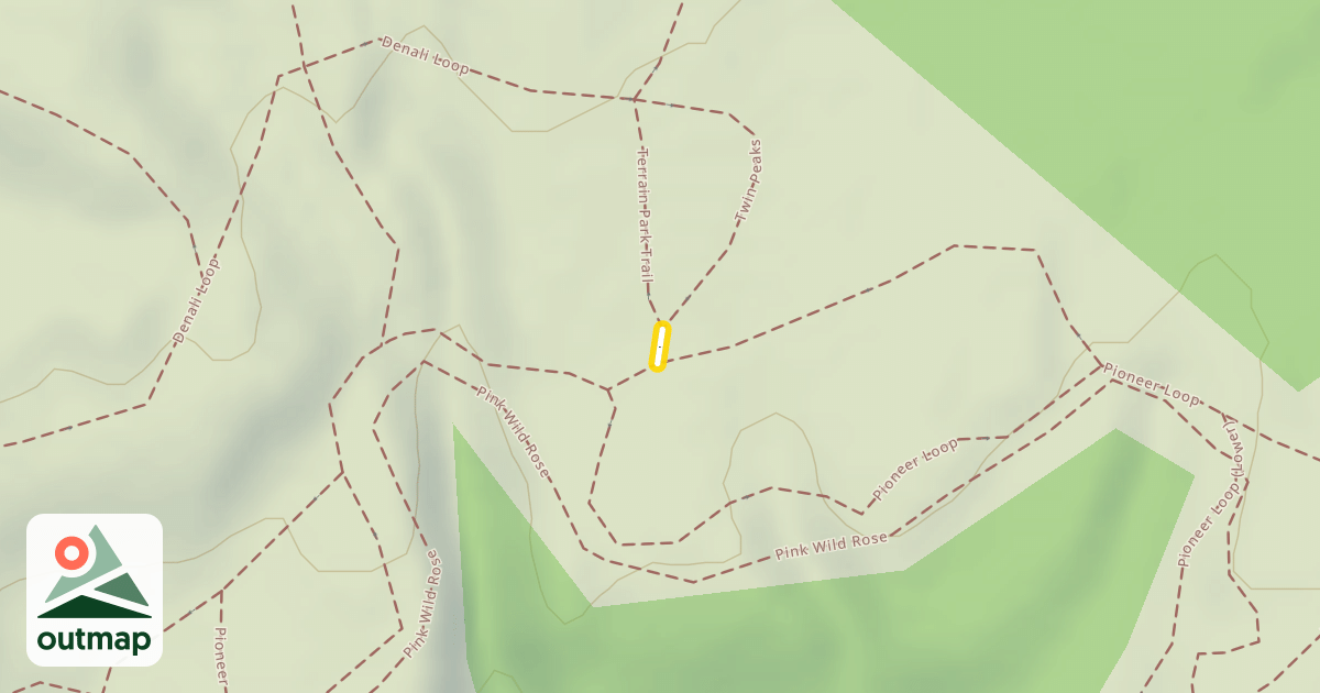 Map of Terrain Park Access