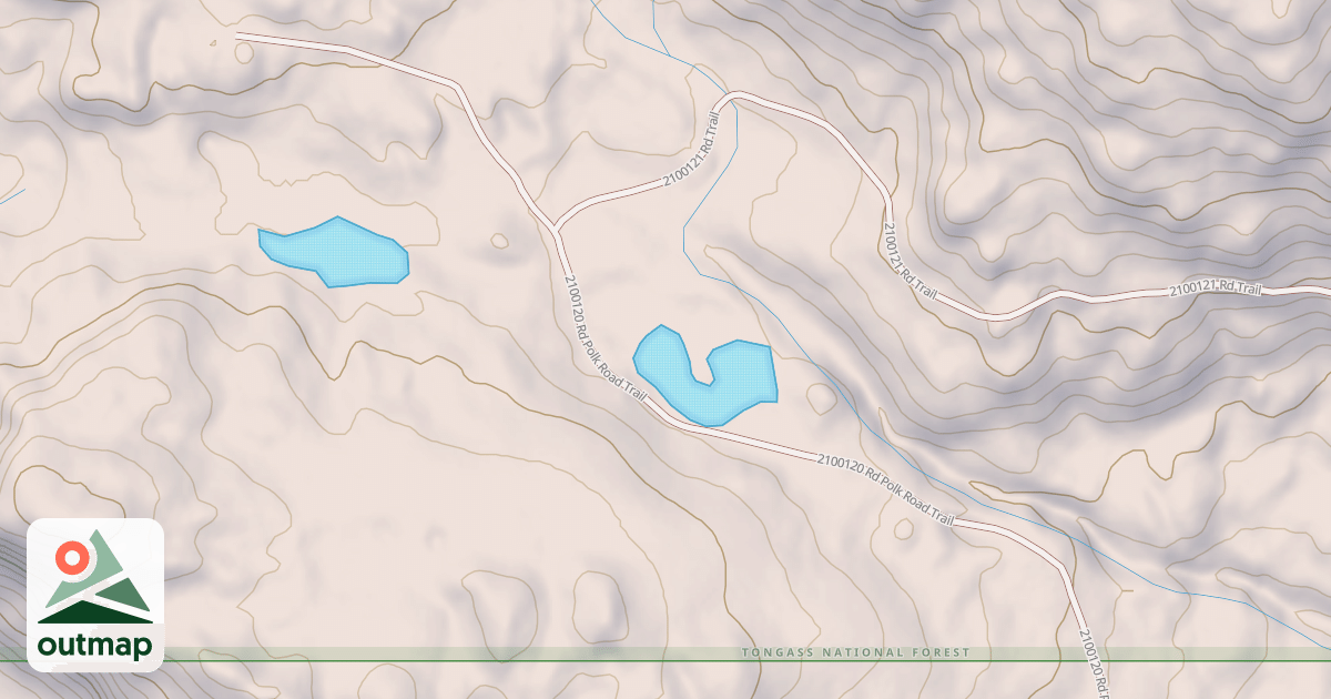 Map of 2100120 RD POLK ROAD
