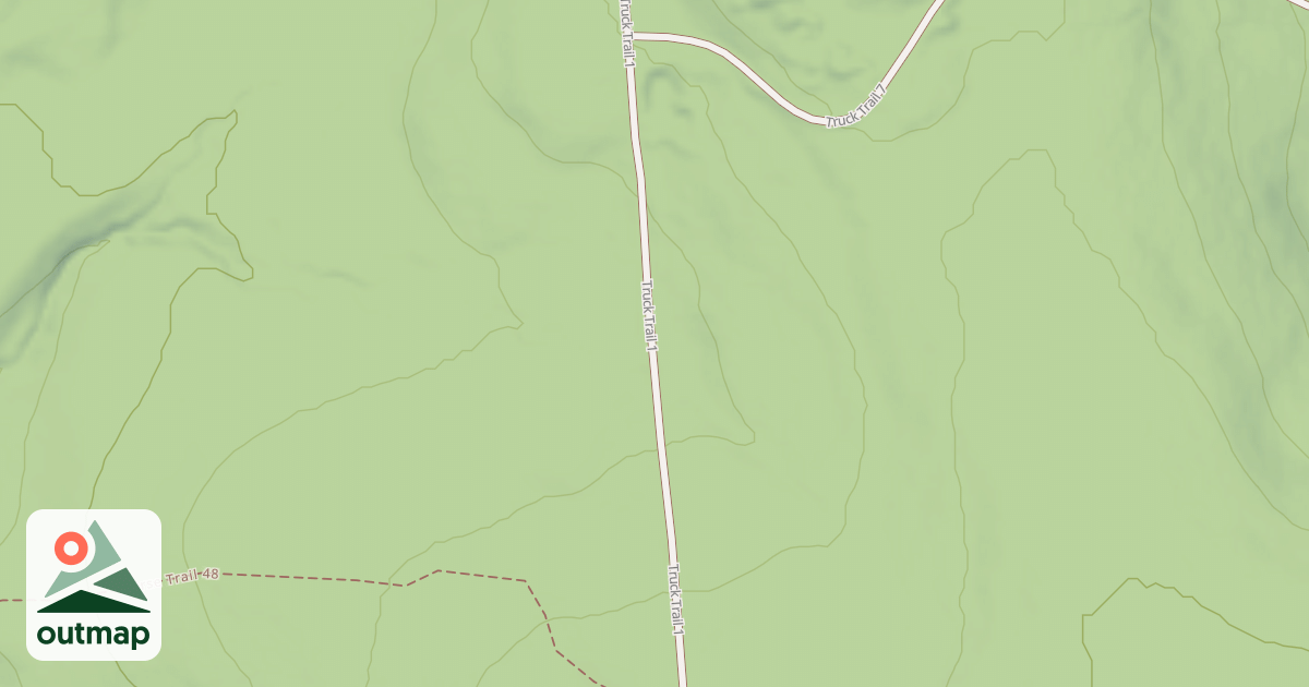 Map of Truck Trail 1