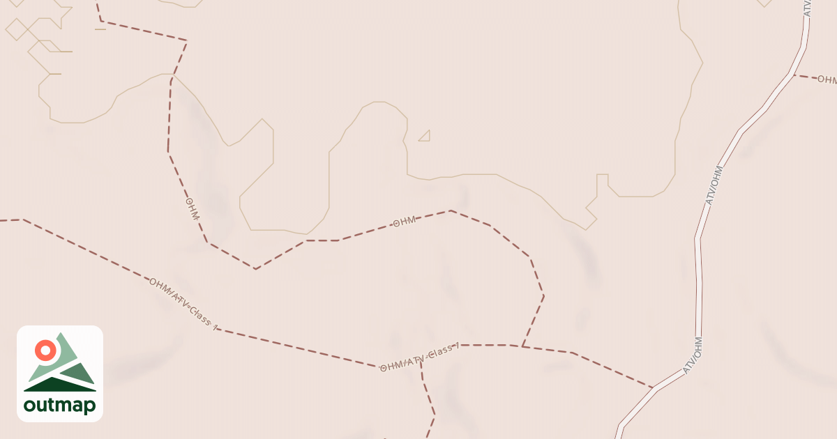 Map of Straight Arrows Trail