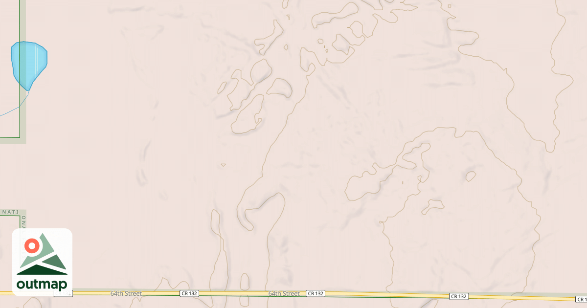 Map of EAST BOUNDARY SPUR A