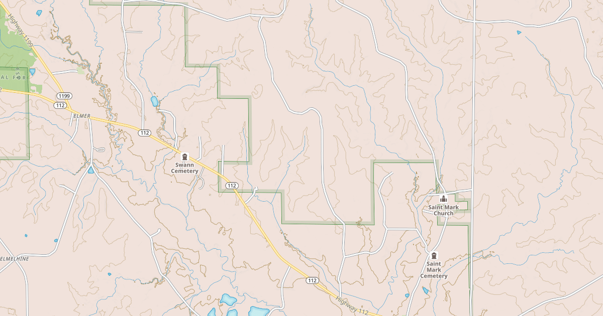 Map preview of SQUIRES BRANCH