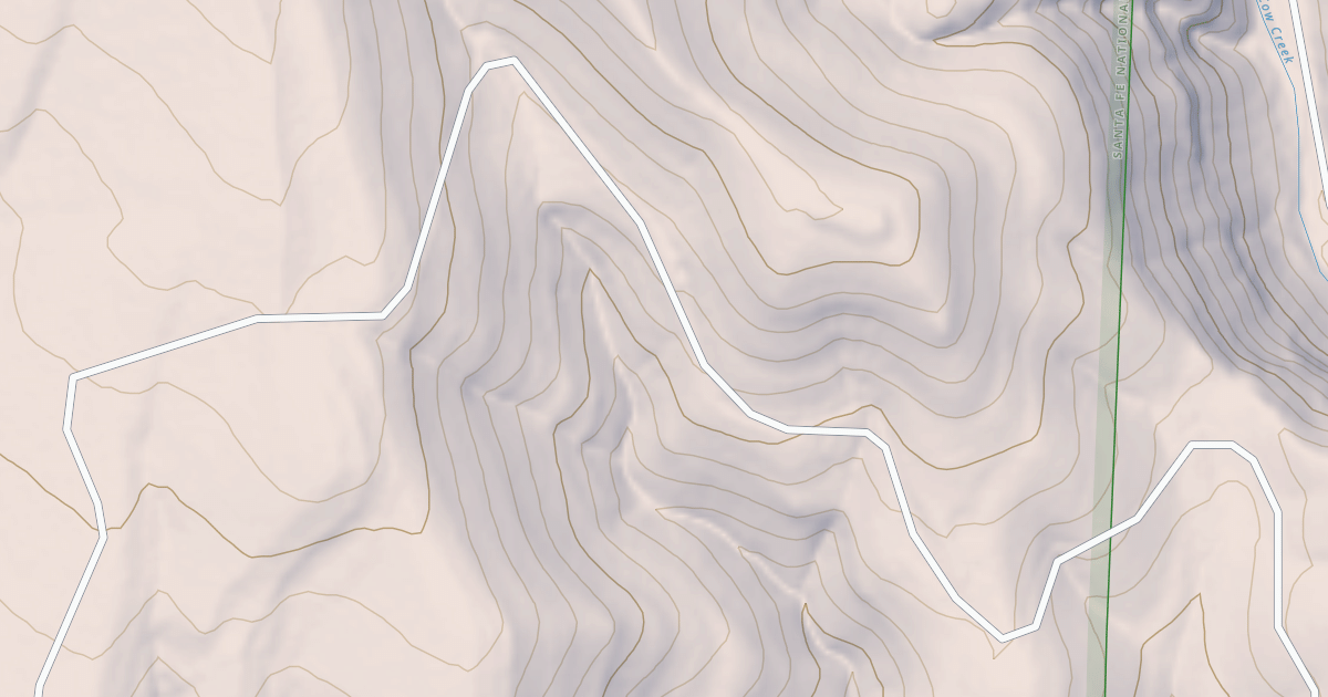 Map preview of USFS Motor Vehicle Use Map Roads {C0E22ACE-3D70-4EEF-800B-B4CA9EF62A07}