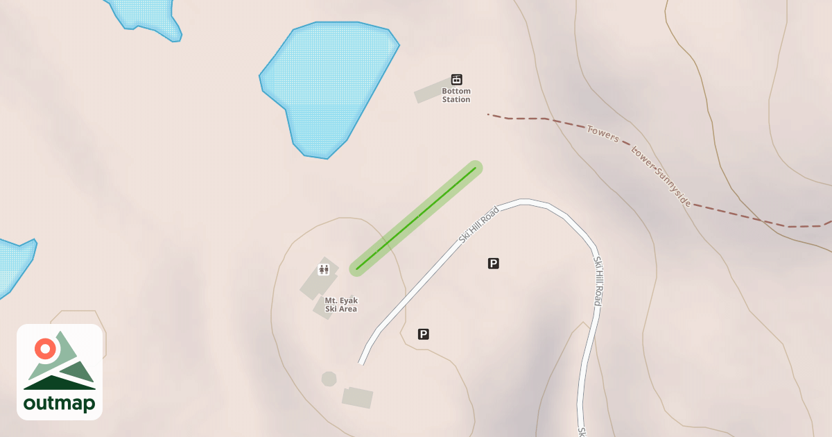 Map of Bunny Hill