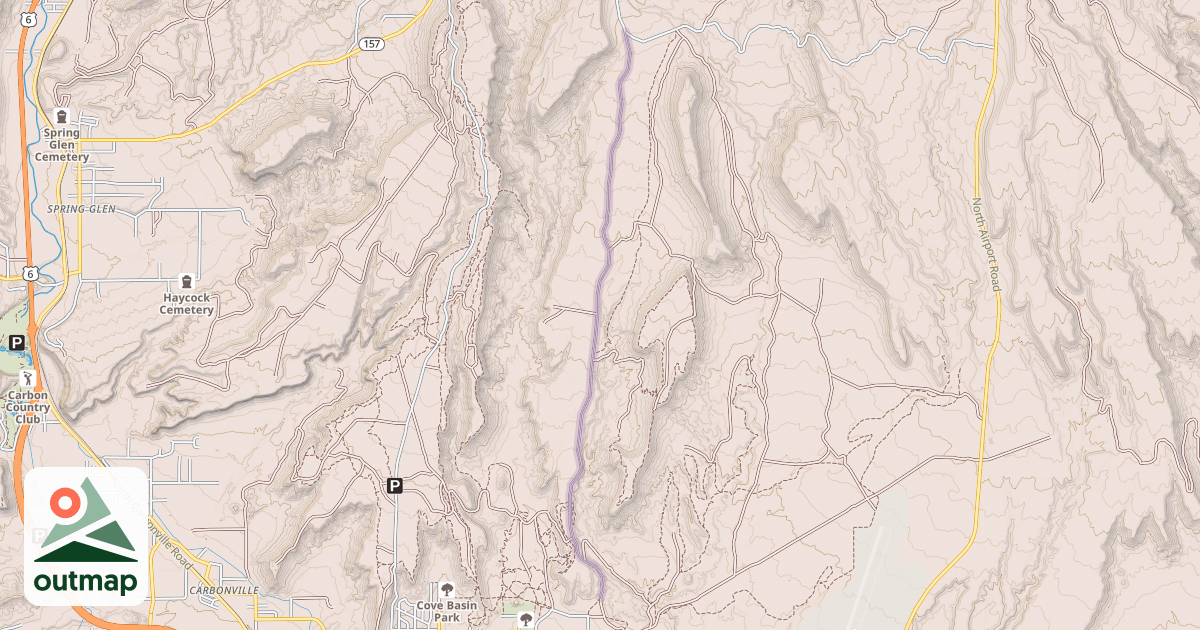 Map of Chaining Road