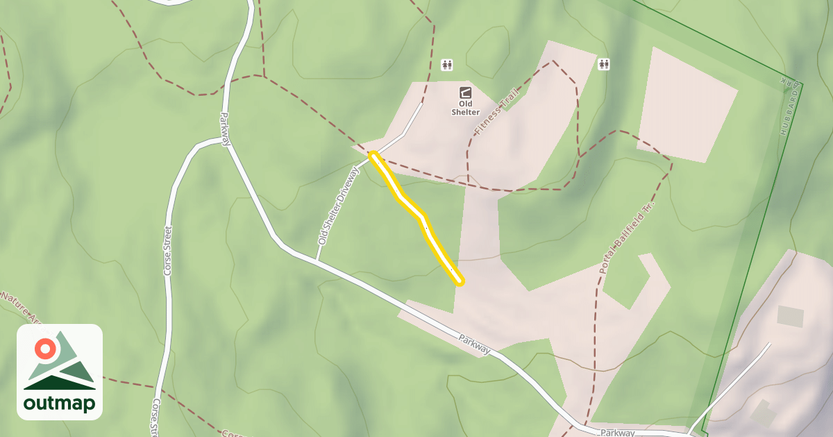 Map of Meadow Trail