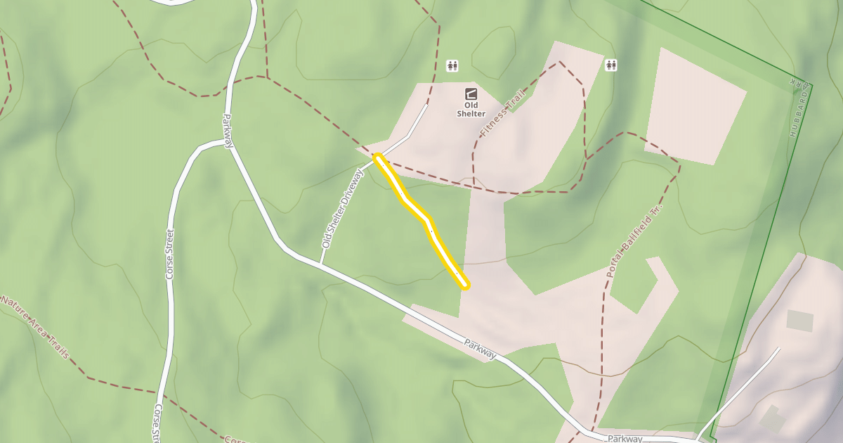 Map preview of Meadow Trail
