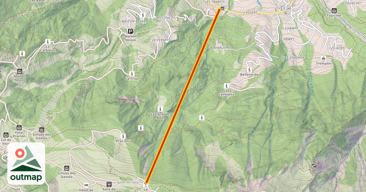 Map of Bellevue