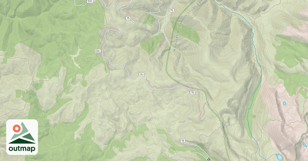 Map of (FDR) SKALKAHO-RYE